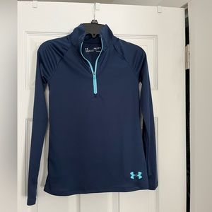 Under Armour girls 1/2 zip